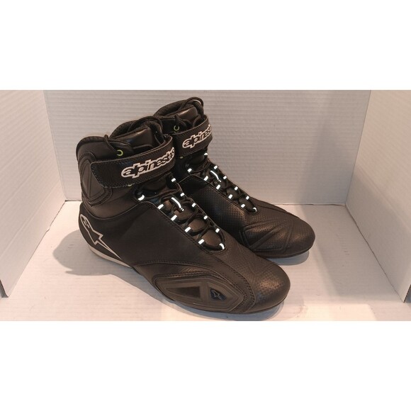 Alpinestars Men's Motorcycle Shoes Black Size 11 - Picture 1 of 9